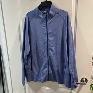 Lululemon Men’s Long Sleeve Blue Full-Zip Jacket No Size Tags PTP 24